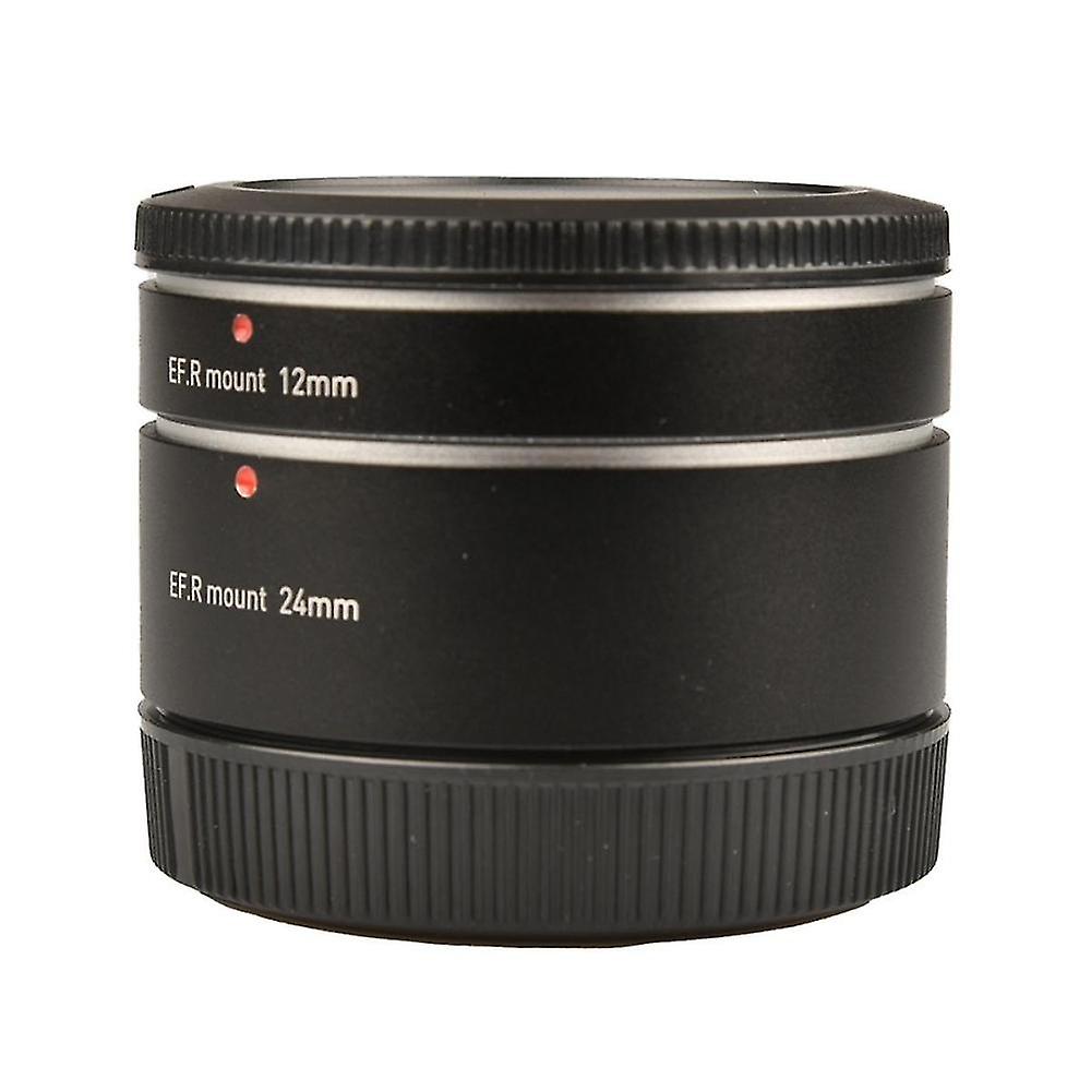 12mm 24mm Electronic Auto Focus Macro Extension Tube Lens Adapter Ring For Eosr R5 R6 Eosrp Rf Moun