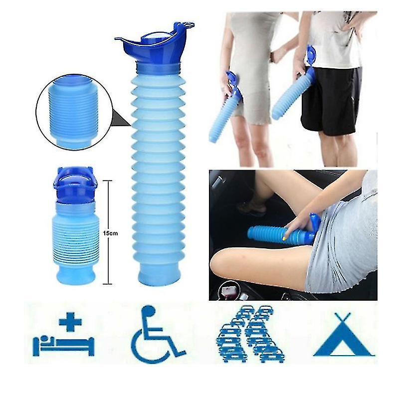 Adult Children's Emergency Urinal Car Portable Stretchable Urinal Small Urinal With Large Capacity L