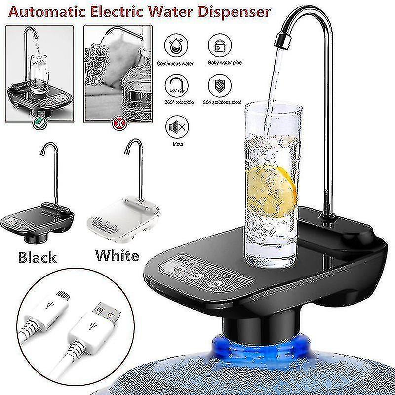 Usb Rechargeable Automatic Electric Bottled Water Dispenser Pump