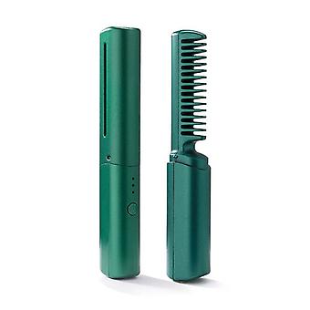 Portable Rechargeable Mini Hair Straightener - Lightweight Design, 3D Hair Care Comb, Large Capacity Battery