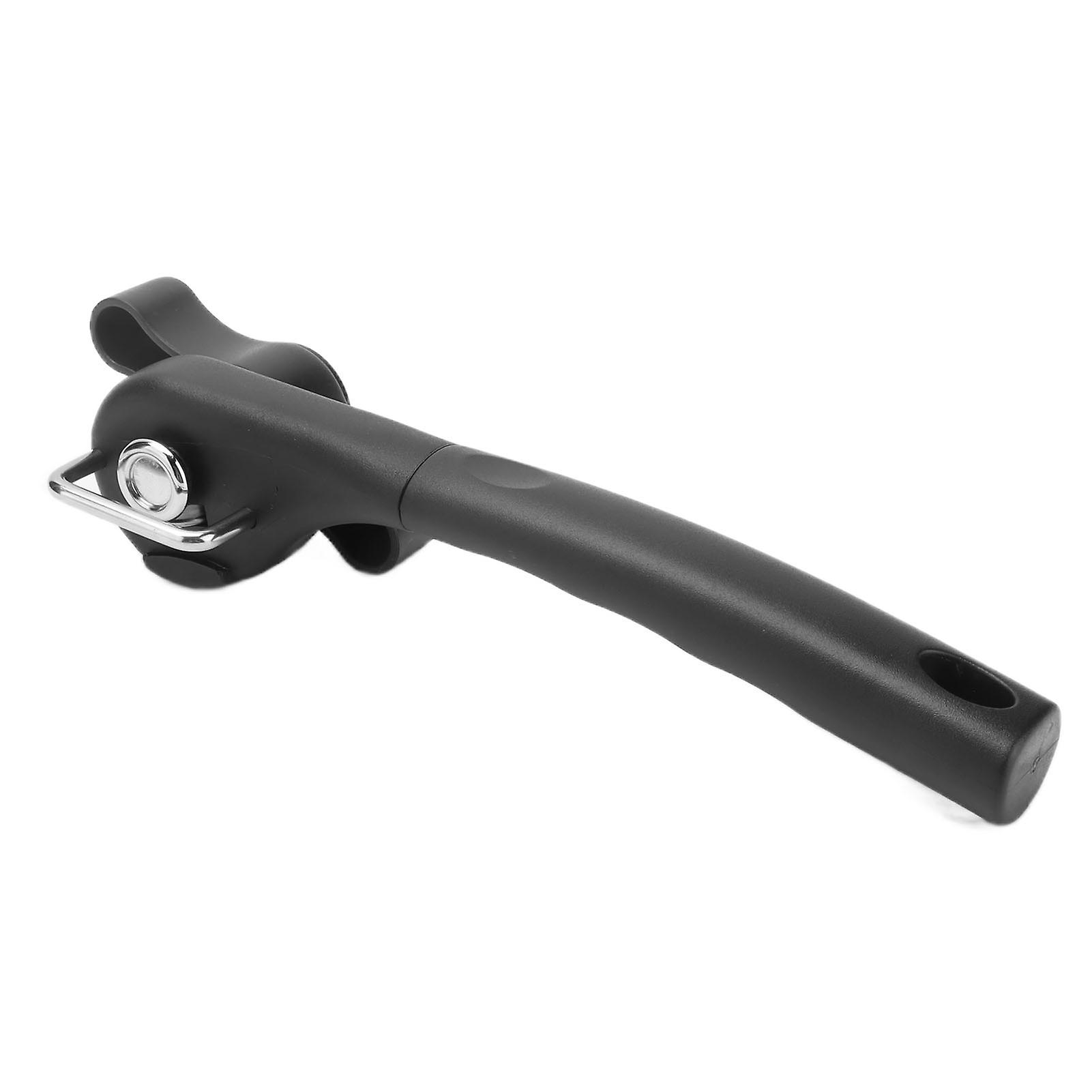 Manual Can Opener Stainless Steel Single Handle Side Open Safety Can Opener for Home Camping