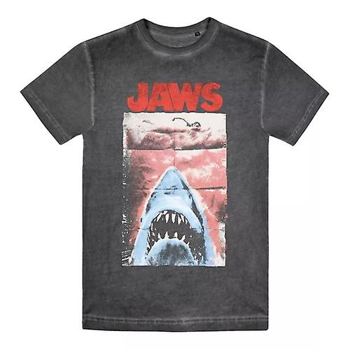 Jaws Mens Punk Poster T-Shirt