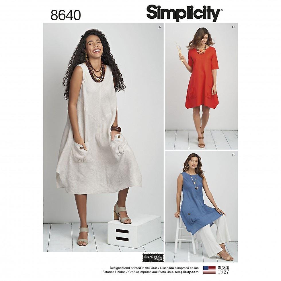 Simplicity Paper Sewing Pattern 8640