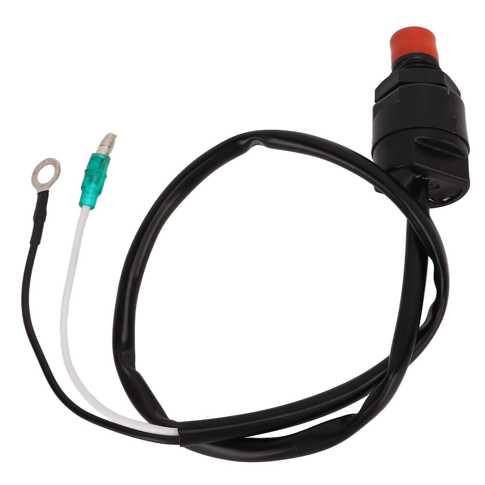 Interrupteur d'arrêt d'urgence compact pour moteur hors-bord marin, 50 cm, ABS, pour T15
