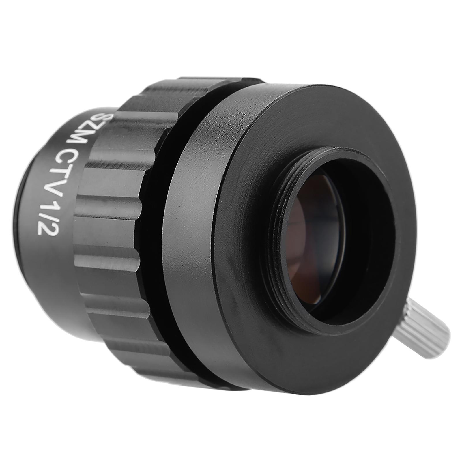 0,5X C-Mount-Objektivobjektiv 1/2CTV-Adapter für SZM-Video-Digitalkamera-Trinokular-Stereo-Mikrofon