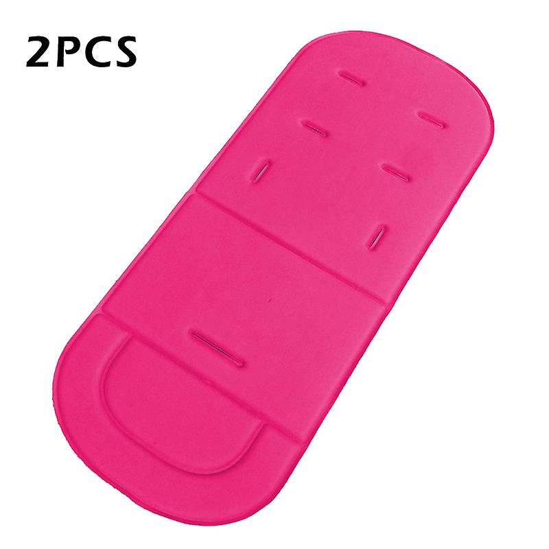 2pcs Soft Stroller Seat Padding Pushchair Pram Liner Pad Cushion