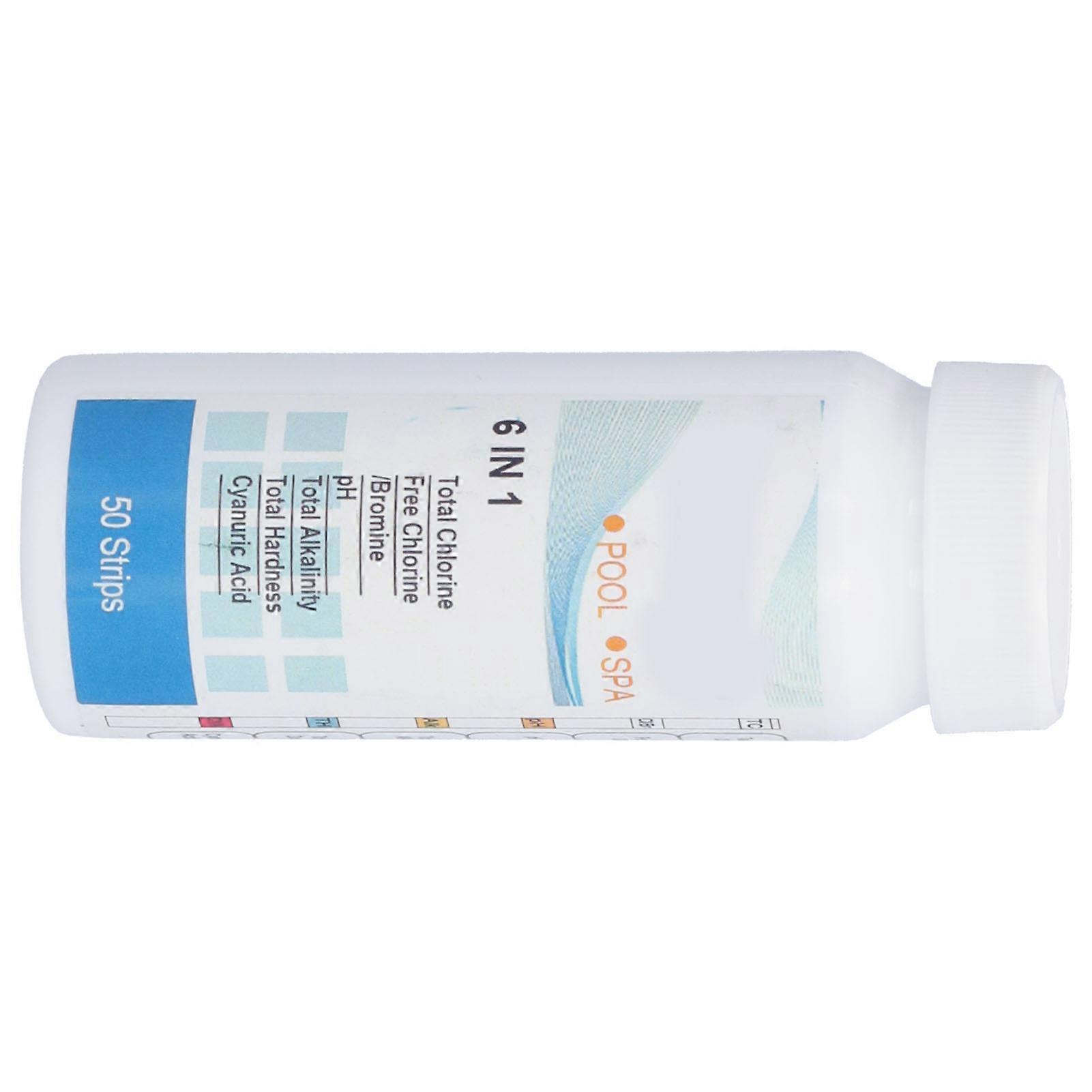Pool Test Strips 50 Pieces Bottle Quick Durable Water Quality Kit
