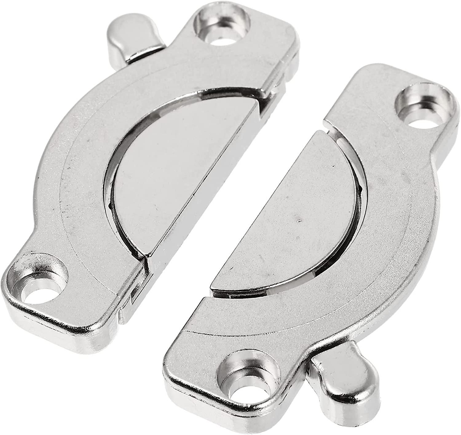 Table Lock Zinc Alloy Dining Table Buckle Training Table Connector (1pc, silver)