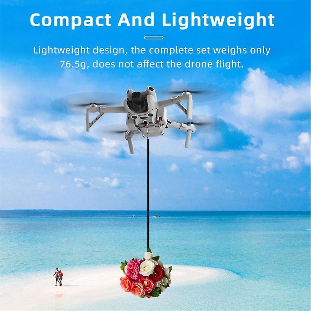 For Mini 4 Pro Thrower Multi-functional Convenient Aerial Thrower Thrower Wedding Throwing Mounted Accessories