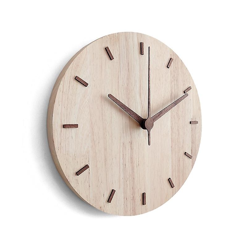 Wooden Wall Clock Solid Wooden Wall Clock