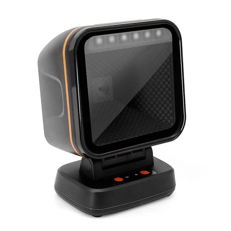 High-speed 2d Scanning Global Exposure Cmos Barcode Scanner Larger Window All-round Platform Desktop Qr Code Reader X1