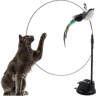 Kattleksak på Pinne - Sugkopp - Leksak för Katt