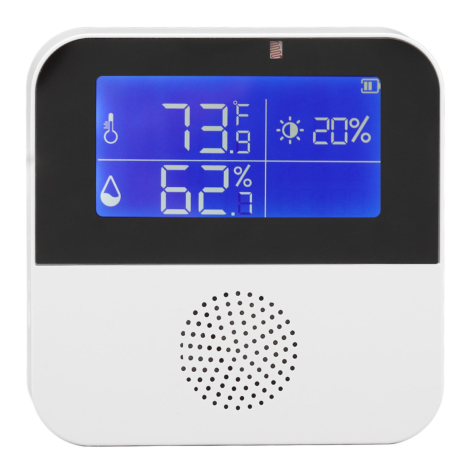 WiFi Humidity Temperature Sensor High Accuracy Smart Thermometer Hygrometer with 2.9 Inch LCD Screen