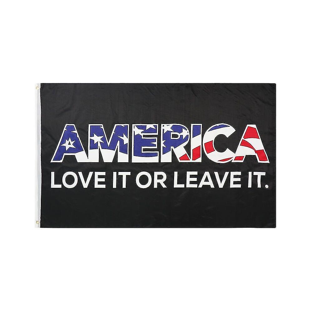 Flagicts 3x5 ft Amerika Liebe es oder lass es Flagge