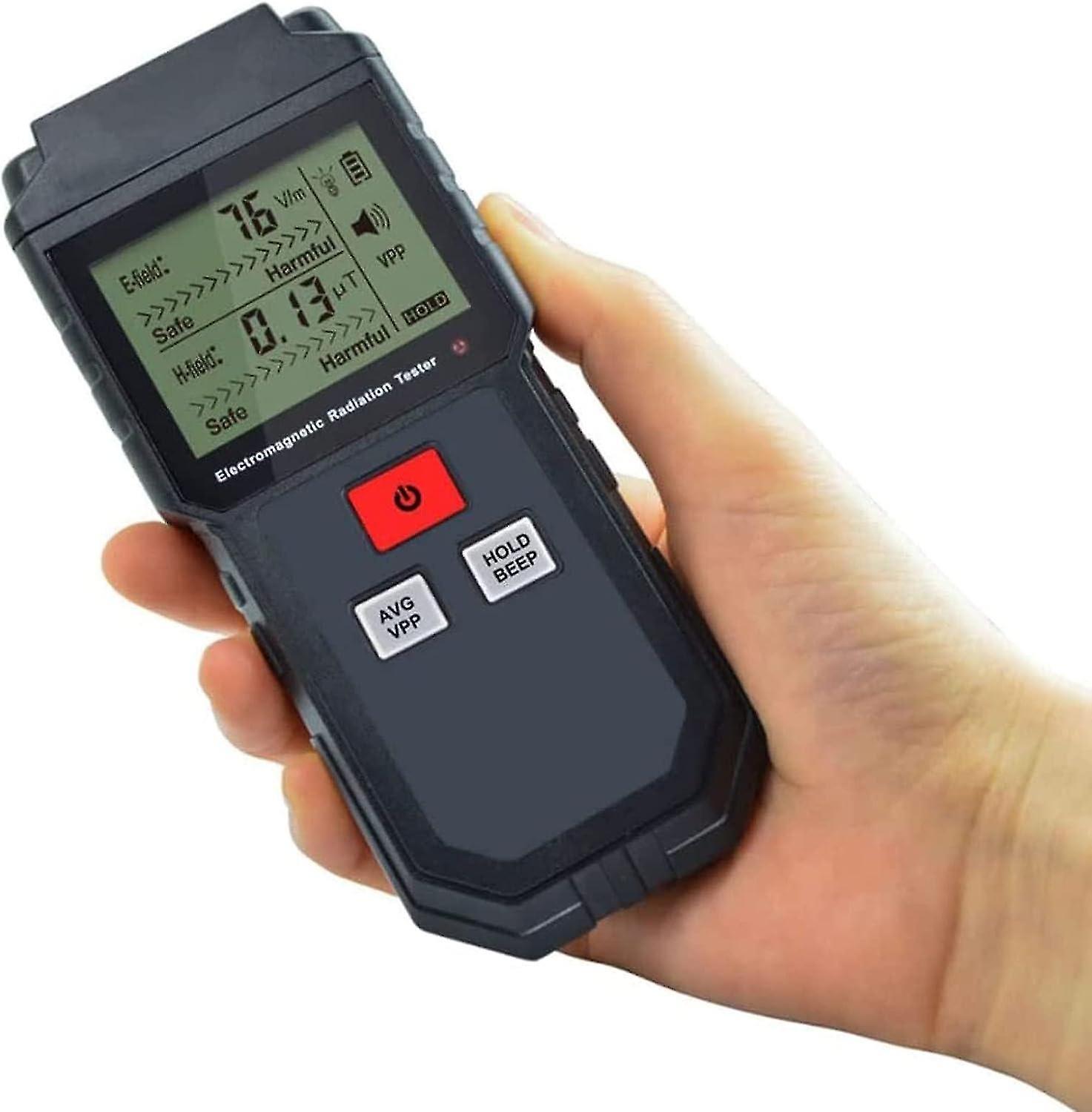 Version Nuclear Radiation Detector Geiger Counter Dosage Alarm Device Dosimeter Monitor Portable Dig