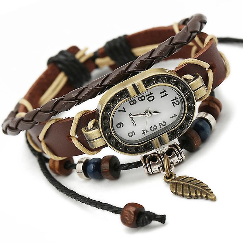 W01350 Vintage Leaf Bracelet Watch