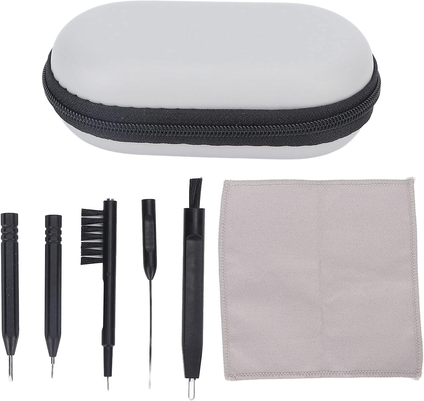 Amplifier Cleaning Tools - Small Brush, Clean Needles, Cleaning Cloth - Cleaning Kit with Case