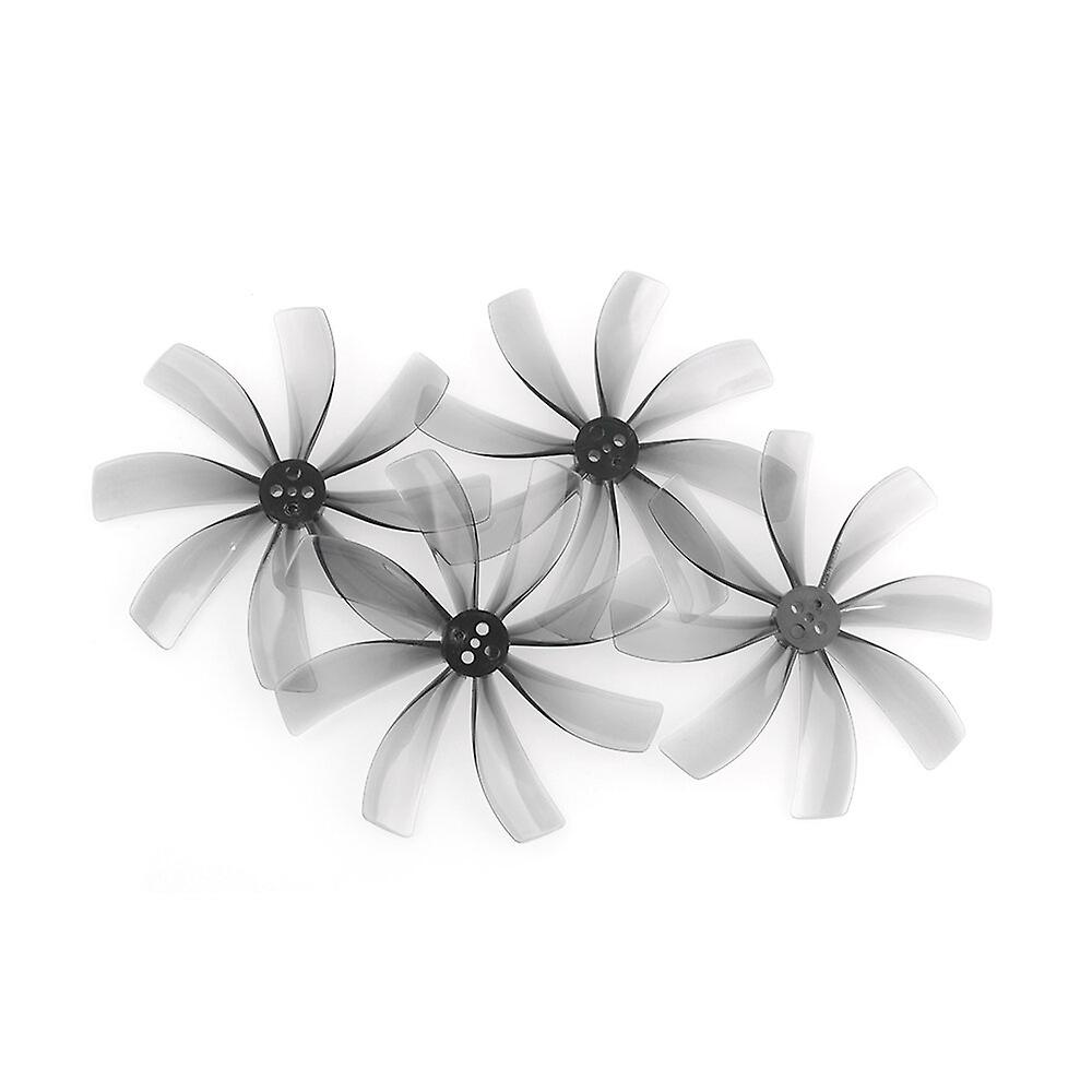 2Pairs HQProp T63mmX8 63mm 1.9/1.5/1.9mm Shaft 8-blade Propeller Grey Poly Carbonate for FPV Racing 