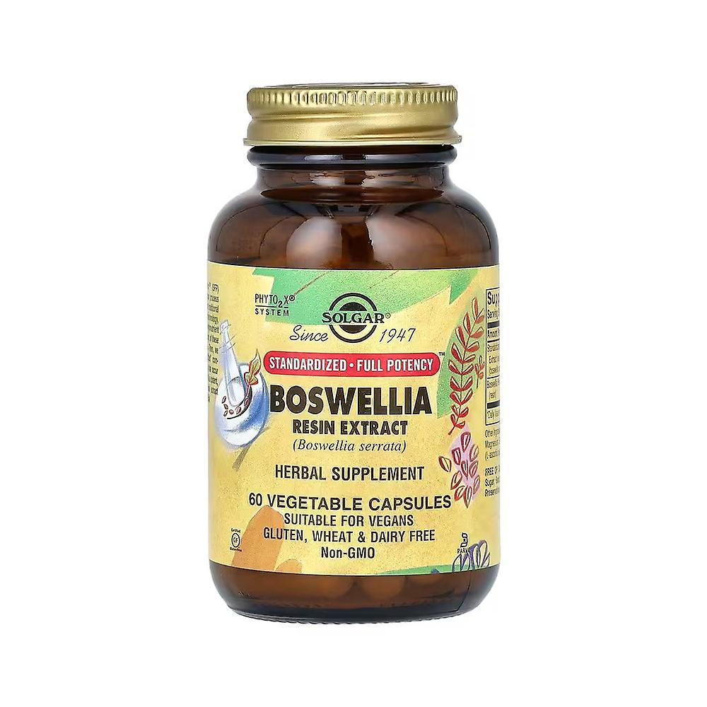  Solgar boswellia resin extract 60 capsules BI8995