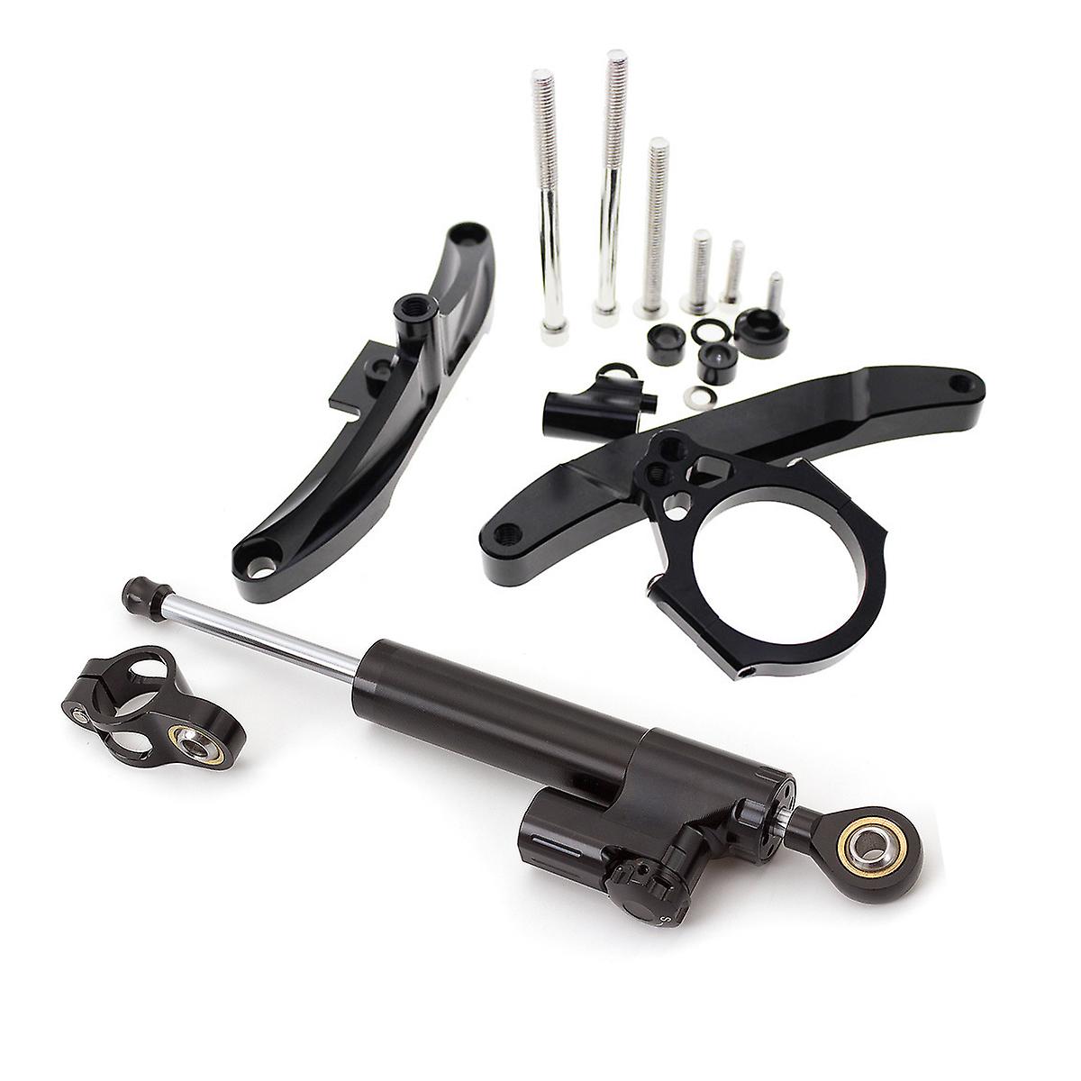 For Yamaha Fz1 Fazer 2006 - 2015 Motorcycle Cnc Aluminum Steering Damper Bracket Set Stabilizer Linear Dampers Mounting Support
