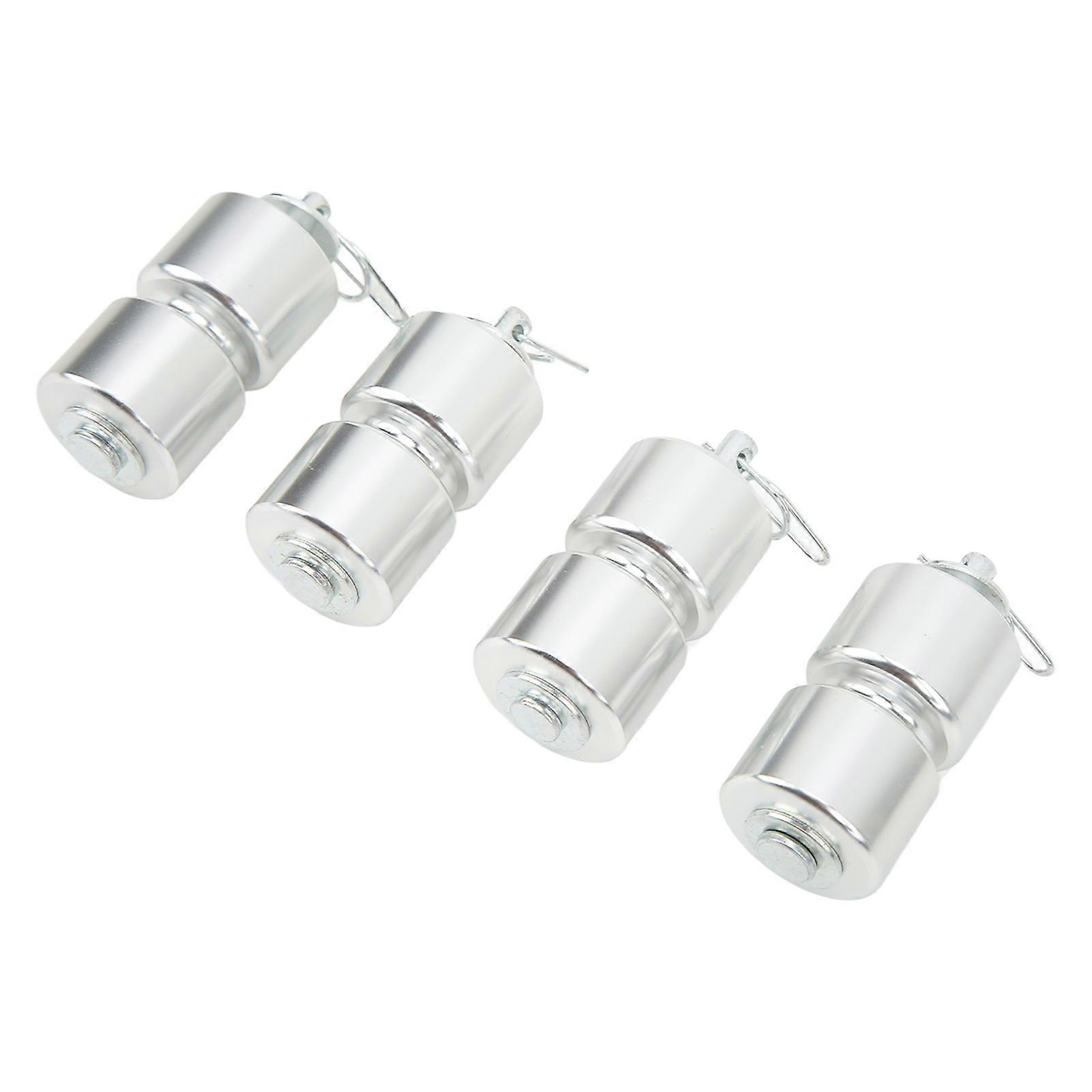 4PCS Trailer Tailgate Roller Compact Strong Strength for Trailer Tailgate Easy Lift Gate Lifting Bed Elevator