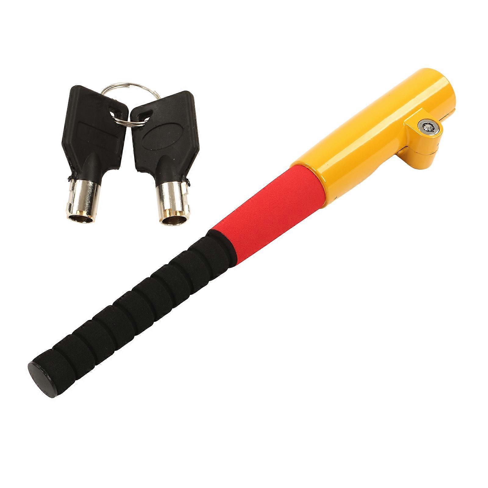 Car Steering Wheel Lock Theft Proof Strong Construction Soft Handle Portable Universal for Vehicle NO.57609