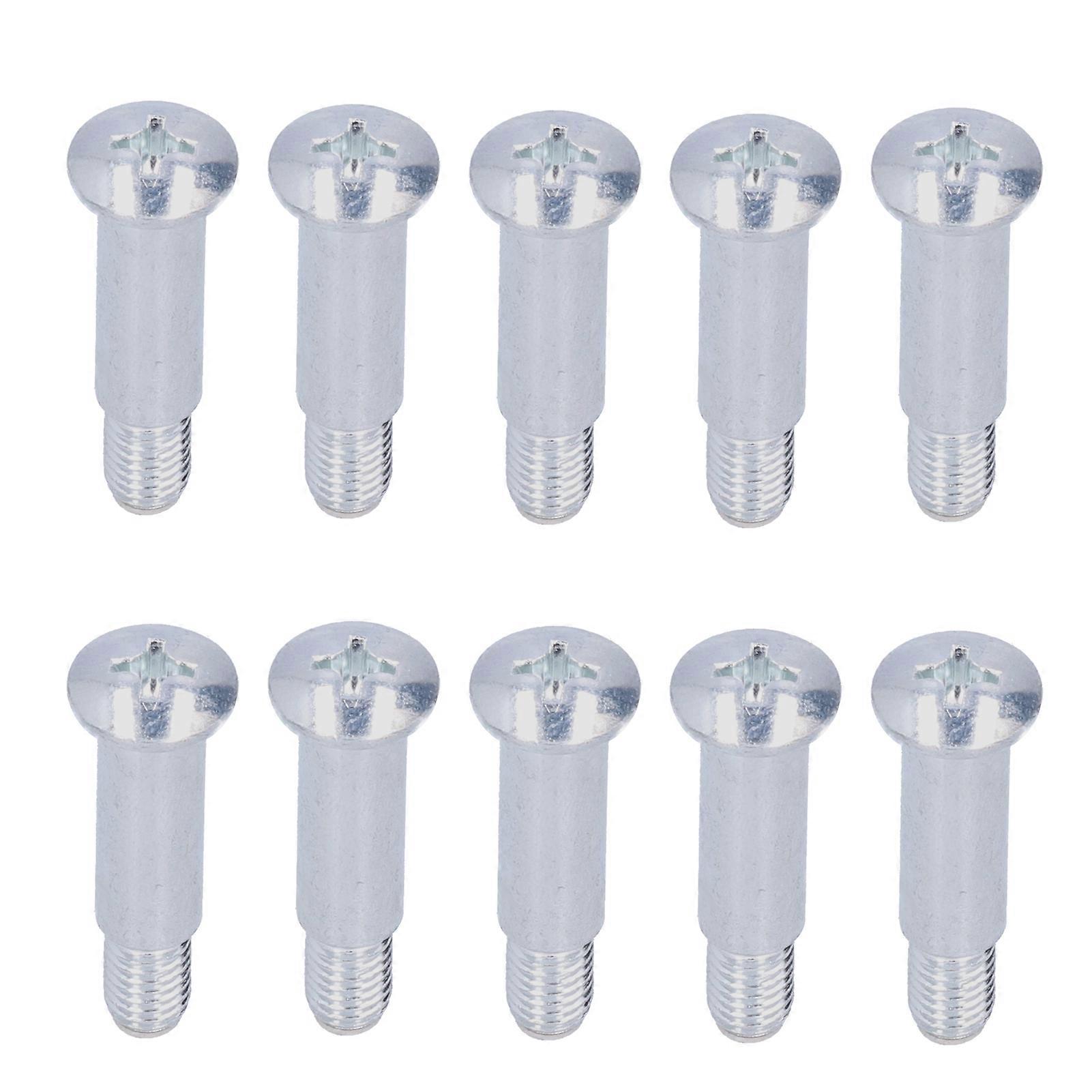 10pcs Casters Screw Sturdy Durable Convenient Widely Application Conventional Screws For Fixation