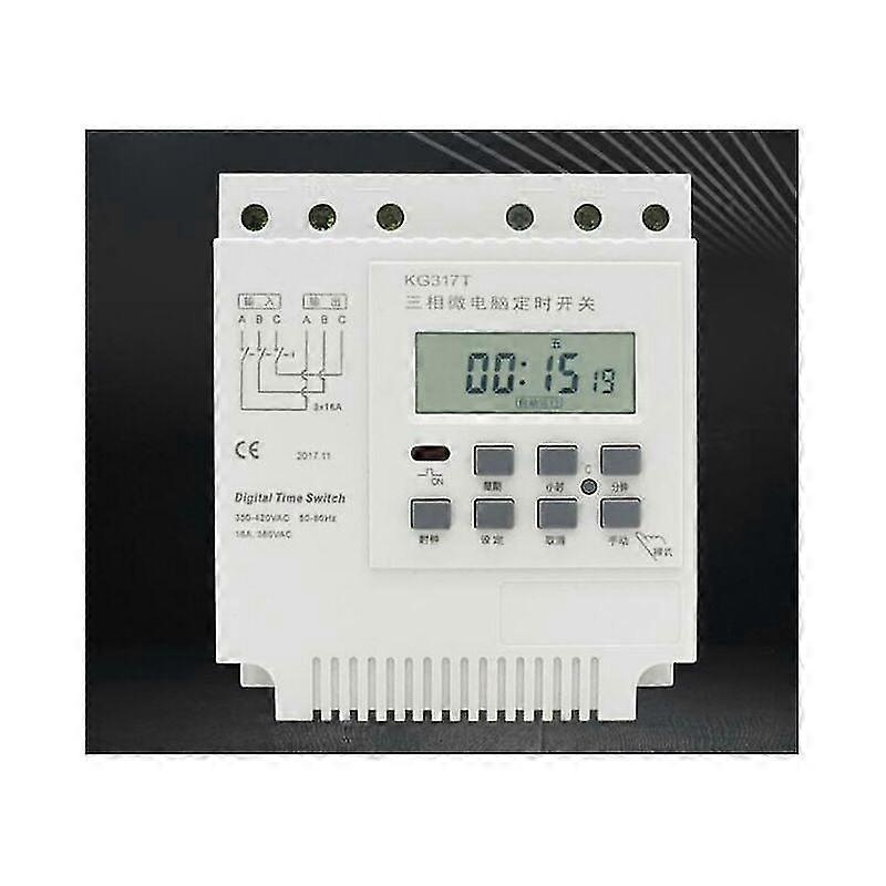 Programmable Time Relay Weekly Relay Power Timer Switch Three Phase Timer Switch Smart Digital Clock Cisea