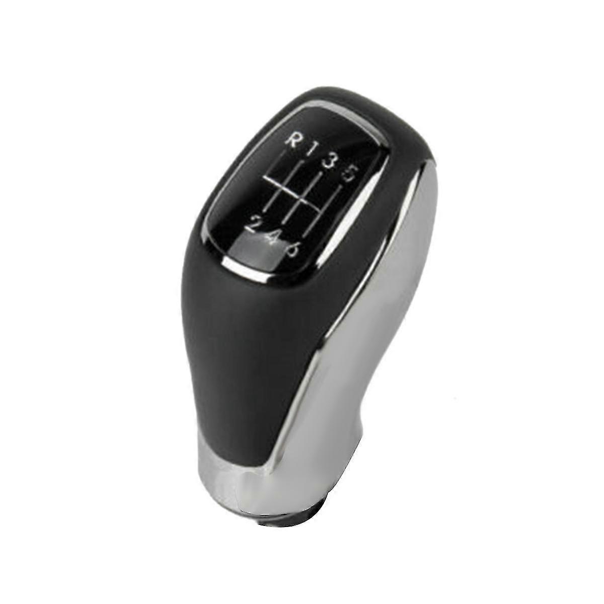 43711-2m400 Car 6-speed Gear Shift Knob Trim For Coupe 2013-2017 Chrome Shifter Lever Button Cover