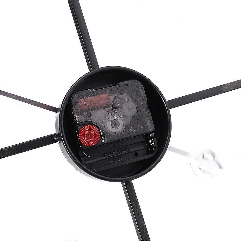 Roman Numerals Metal Wall Clock | Fruugo UK