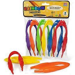 Rainbow Tweezers, 6-pack