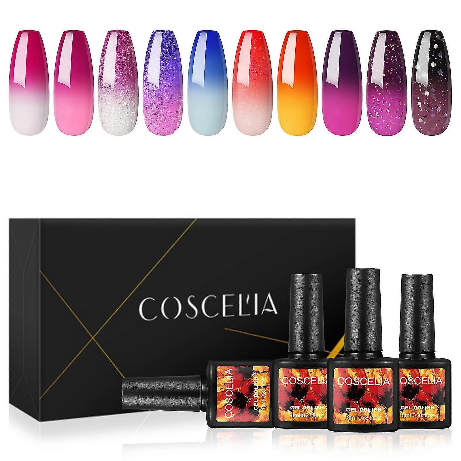 8ml uv nail polish set 10pcs