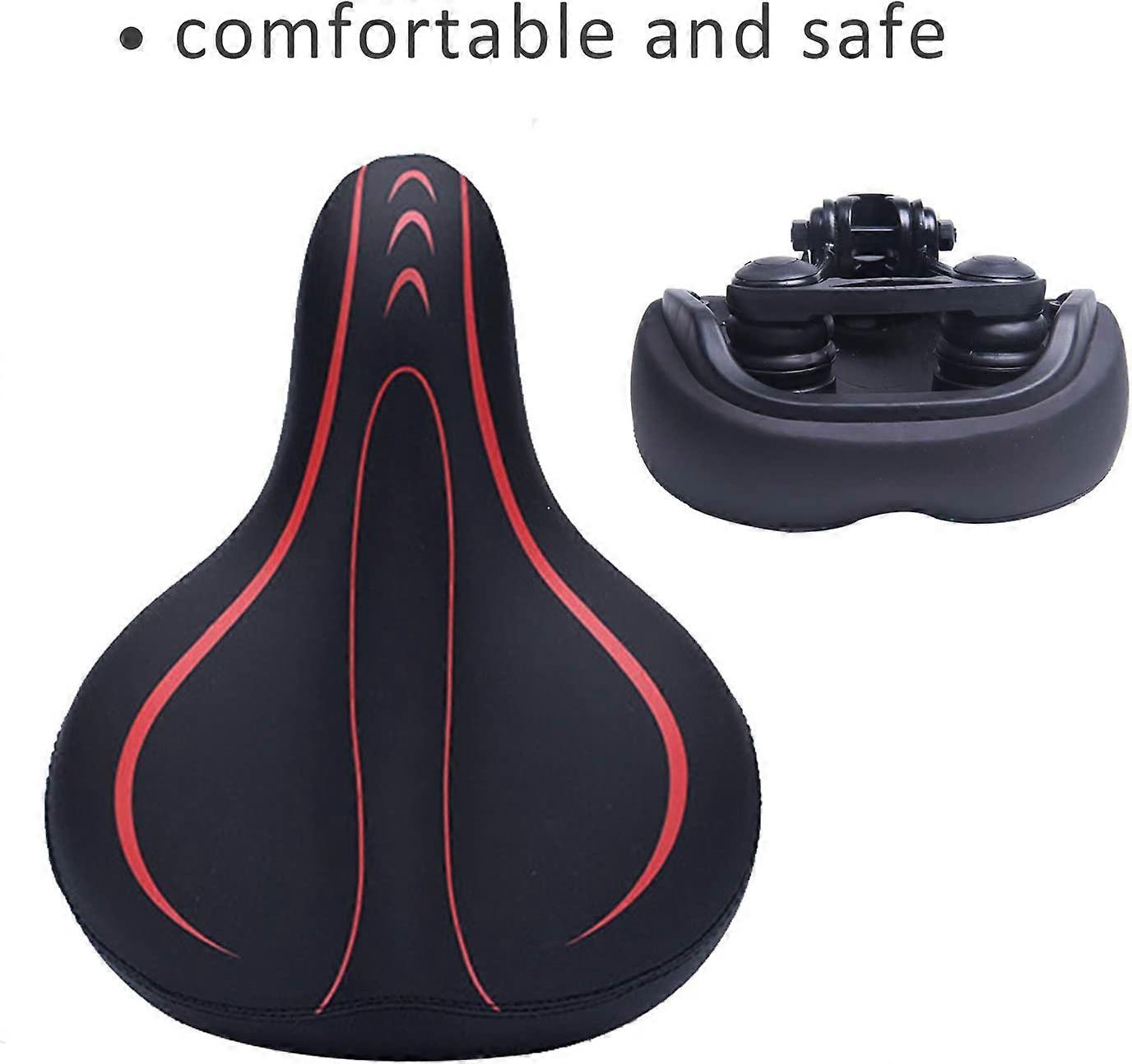 Crefreak Selle de vlo super consymtable, impermable, souple, respirante, pour vlo de route, VTT, vlo d'exercice, vlo pable