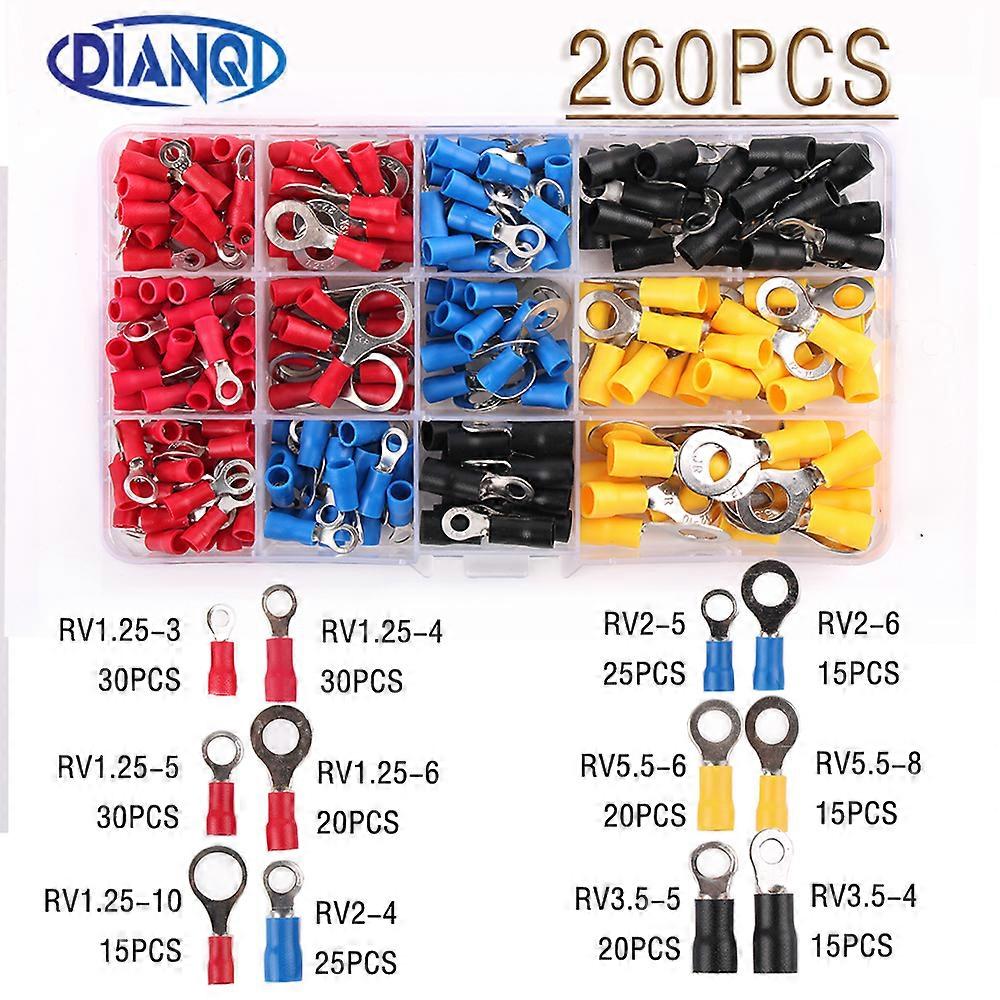 Insulated Electrical Wiring Connectors End Terminal Kit