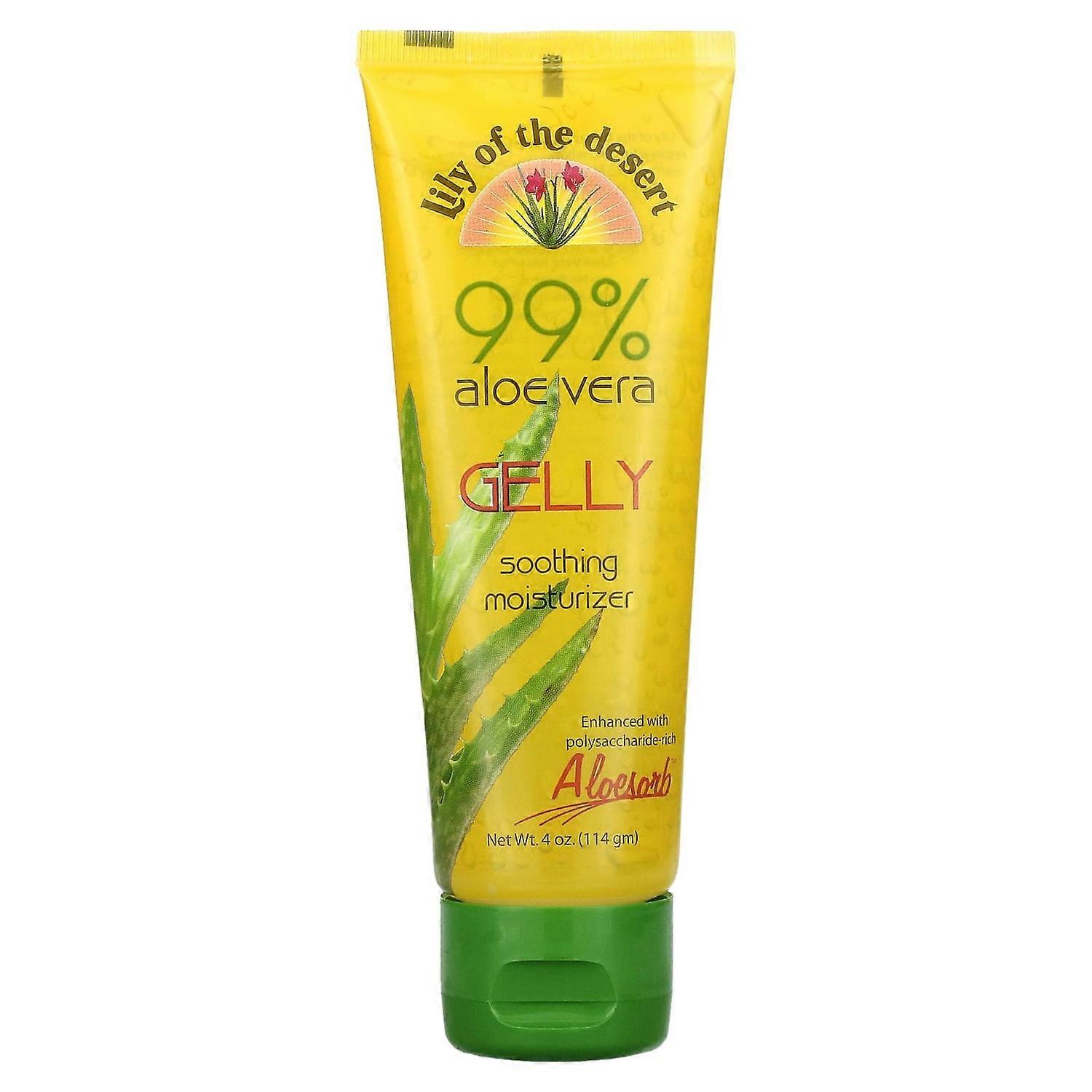 Lily of the Desert, 99% Aloe Vera Gelly, 4 oz (114 g)