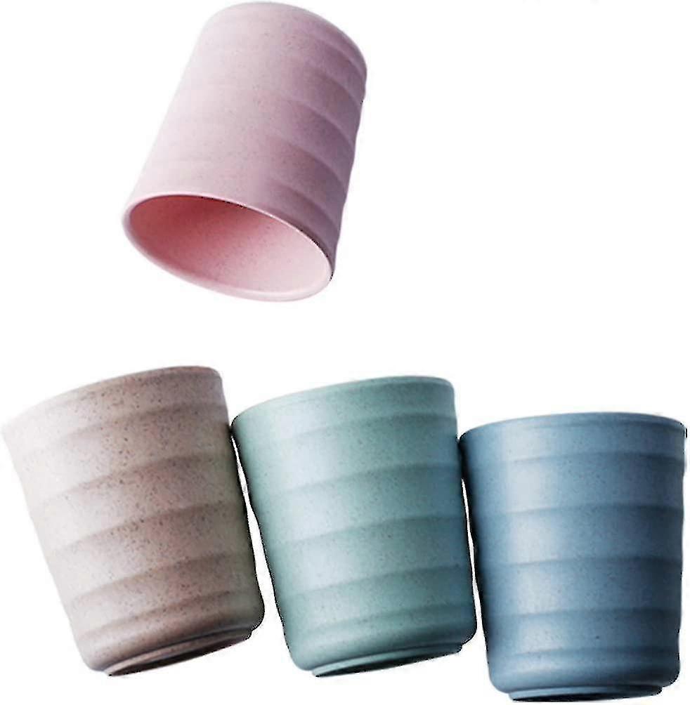 Eco-friendly Wheat Straw Biodegradable Cup - Bamboo Plastic Mug For Water