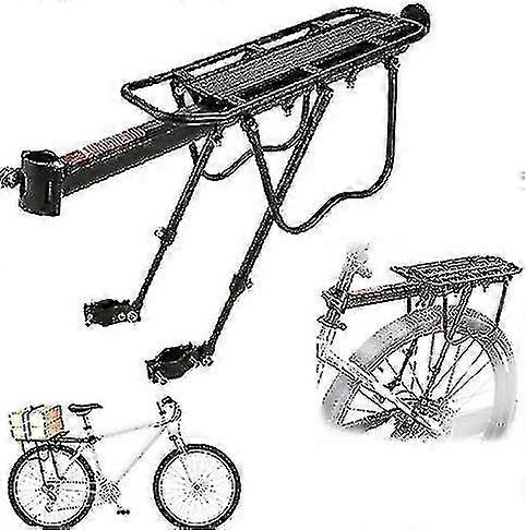 Universal Bicycle Frame, Bracket, Rear Frame, Mountain Bike, Adjustable Aluminum Alloy Bicycle Support Frame, Load Capacity 25kg