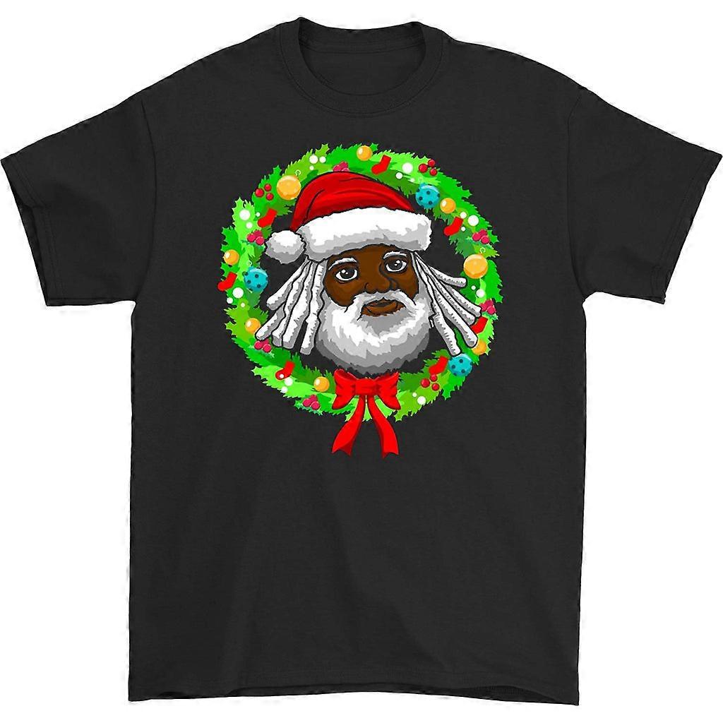 Afroamerické tričko Santa Clause