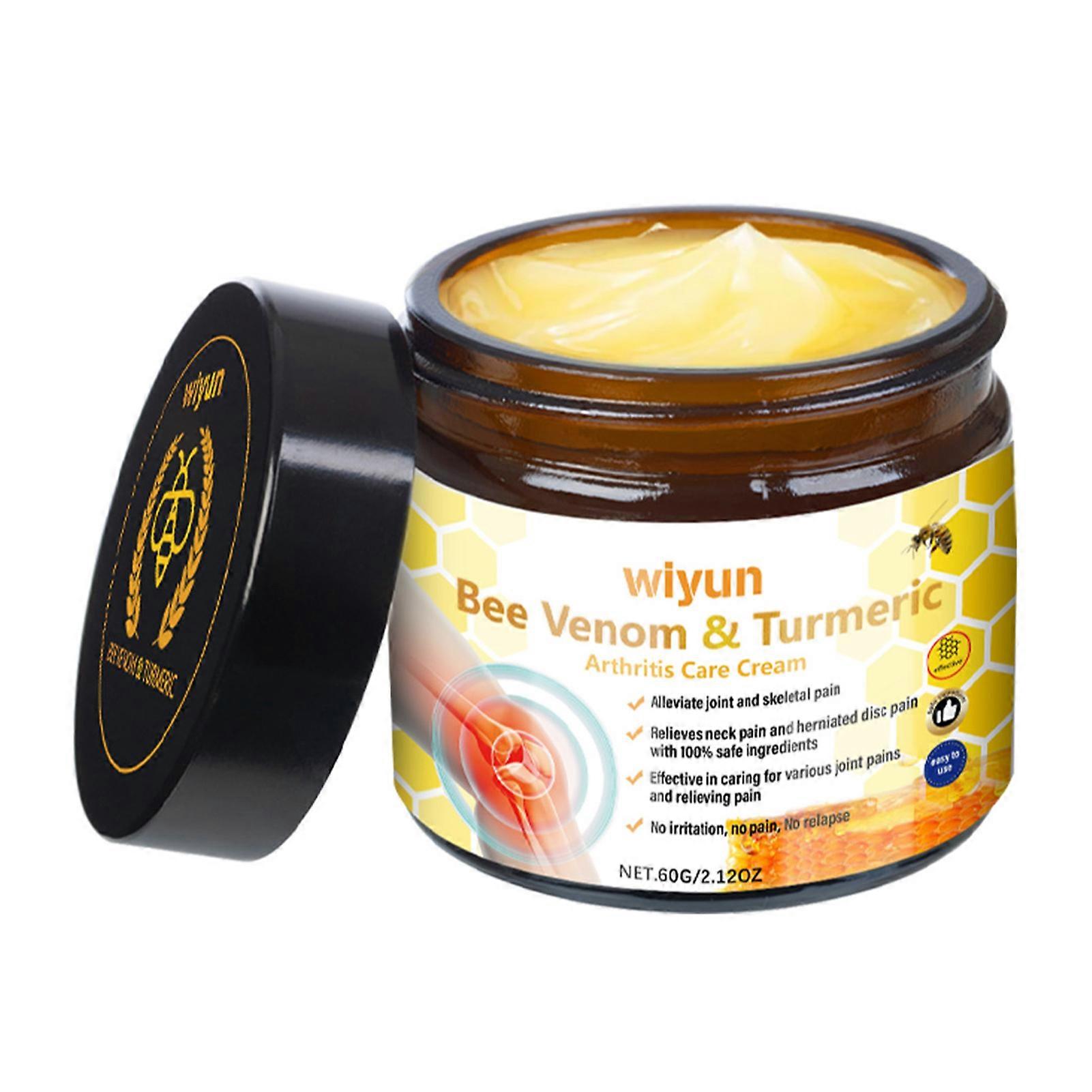 Bee-Venom Turmeric Arthritis-Treatment Cream Ανακουφίστε τον πόνο Ανακουφίστε τη δυσκαμψία Κρέμα μασάζ για εξωτερική χρήση