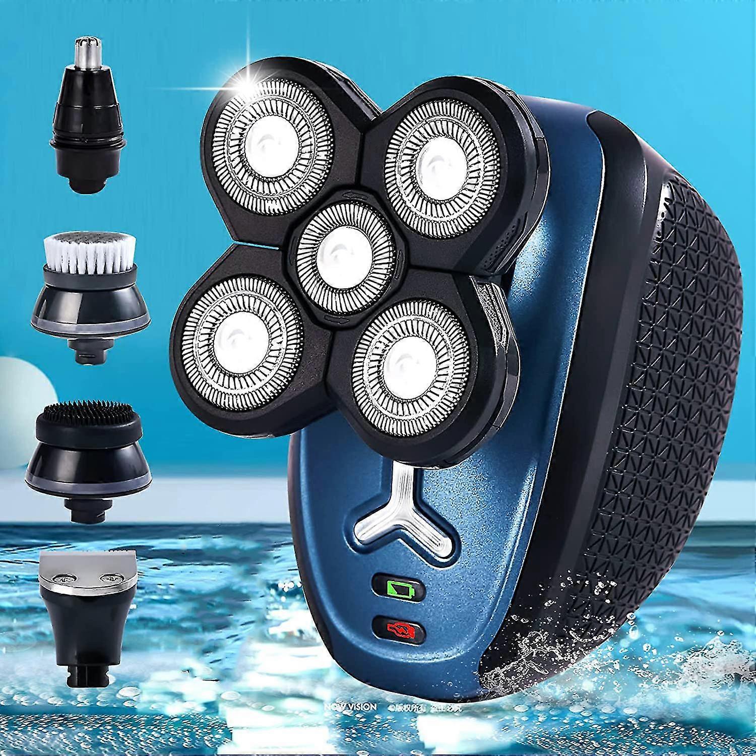 sunrain  head shaver for bald men,4 i n 1 electric shavers for bald head cordless,waterpro