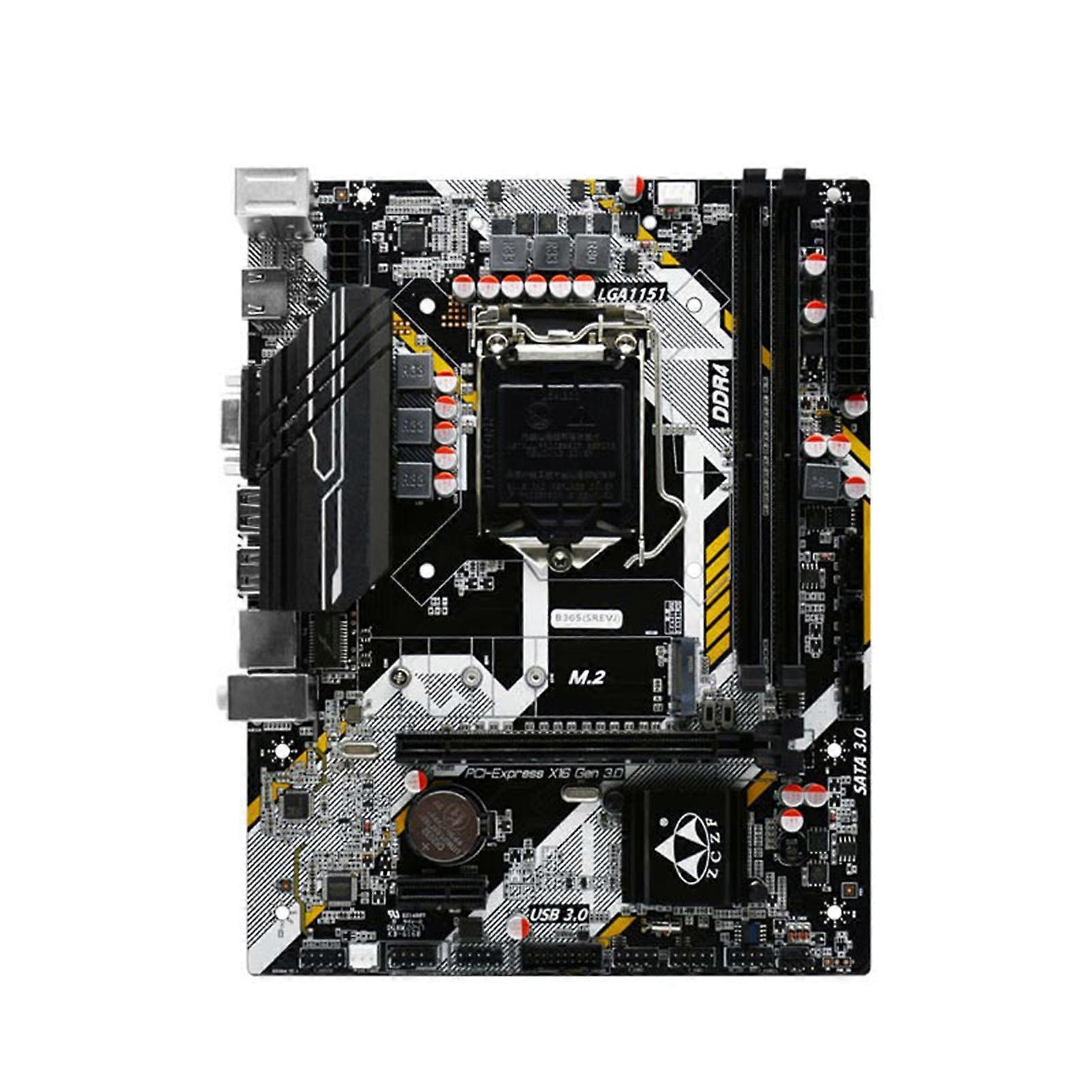 DDR4 B365A4 Computer-Motherboard LGA1151 CPU-Unterstützung 64G Dual Channel Dual M.2 Schnittstelle Realtek 1000Mbit USB3.0 SATA3.0 All-Solid Kondensatoren High-Spe
