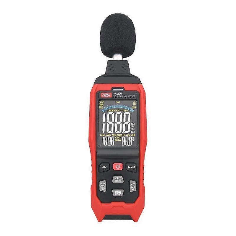 Industrial Sound Level Analyzers TA652B Noise Test Tool Digital Volume Meter