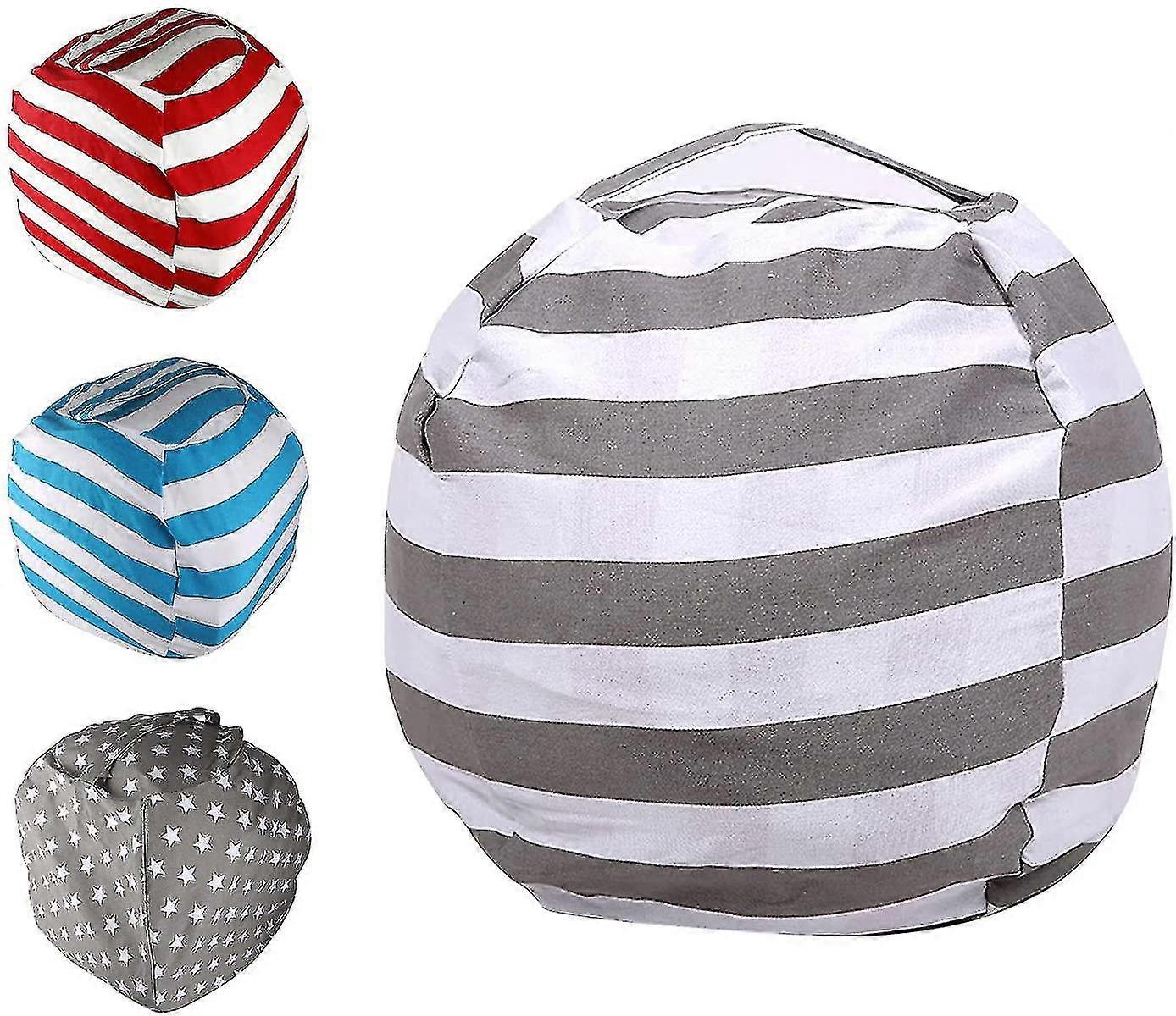 Kids Plush Organizer, Plush Bean Bag Bean Bag 1 Pack Off-white