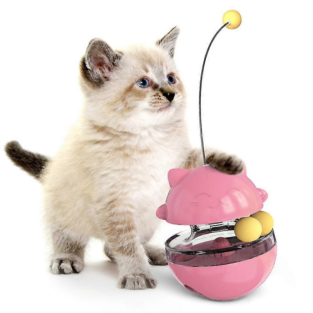 Cat Ball Toy Interactive Toy Cat Feeder Cat Food Ball Kitten Toy