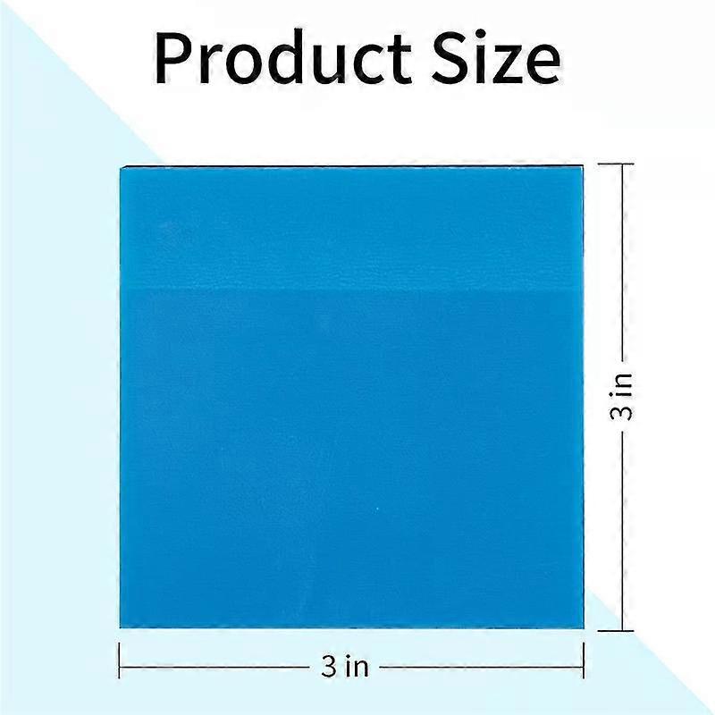 600 Sheets Transparent Sticky Notes,12pad Clear Sticky Notes 3 X 3 Inches For Annotating Books, Wat