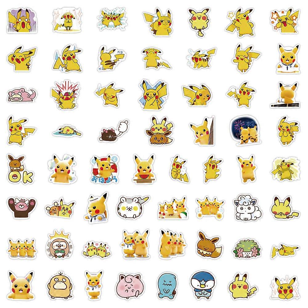 Stickers for Water Bottles, 60 Pcs/Pack Cute Vinyl Waterproof Laptop Skateboard Stickers Aesthetic Computer Hydroflask Phone Stickers for Kids Teens