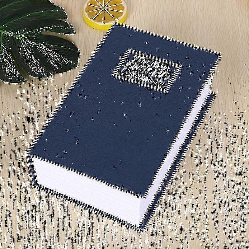 Key Box Piggy Bank Change Storage Mini Safe Box Book Hidden Lock Simulation Dictionary Money Safe Se