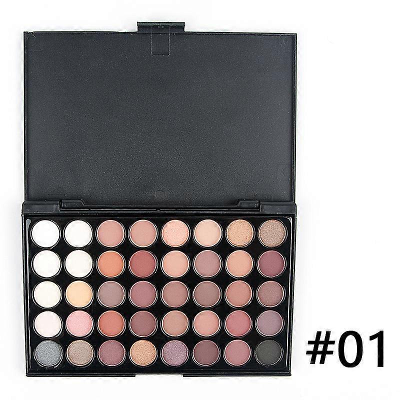 40 Colors Matte Eyeshadow Makeup Palette Full Spectrum Artist Waterproof Eye Shadow