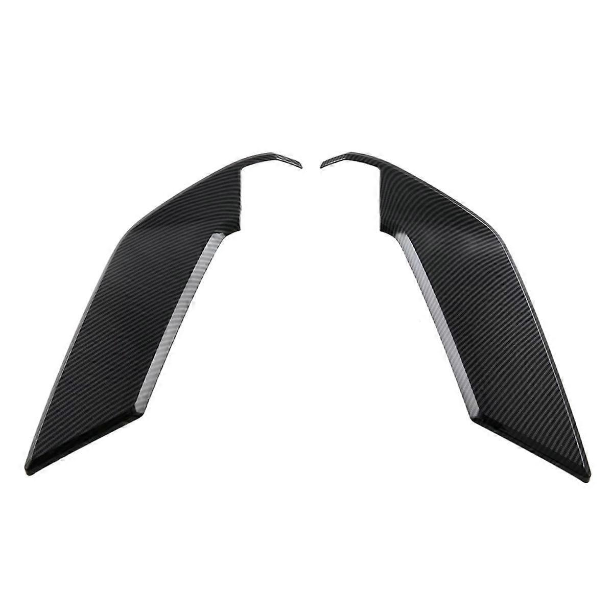 Carbon Fiber Color Car Front Bumper Side Splitter Spoiler Decor Cover Trim for Dolphin Mini/ Seagul