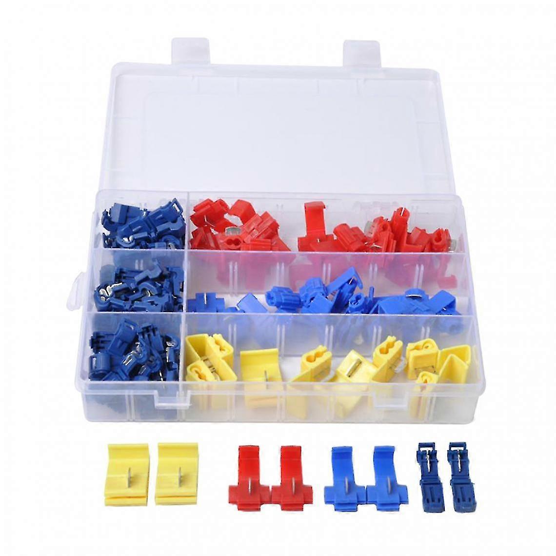 T-tap Electrical Connectors Quick Wire Splice Taps And 85 Pcs Insulated